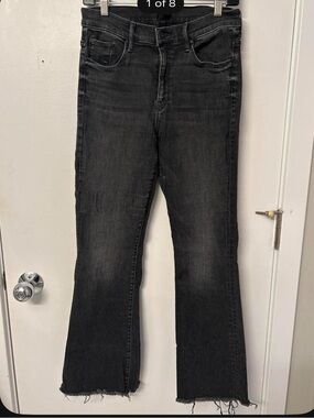 MOTHER Men's Black Bootcut Jeans
